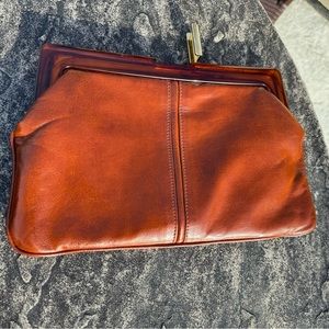 Vintage Maryann Rosenfeld Leather Clutch Purse